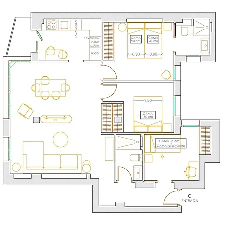 Museo Evolución - Deluxe Apartamento Burgo